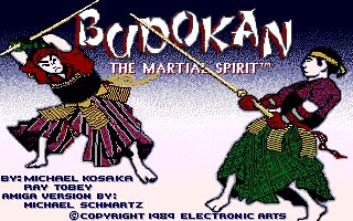 Budokan: The Martial Spirit - Amiga