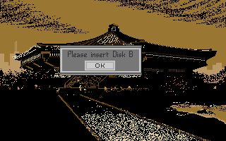 Budokan: The Martial Spirit Amiga screenshot