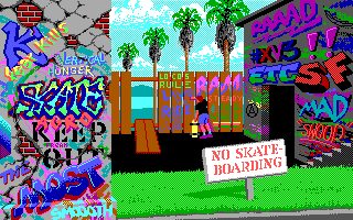 California Games II Amiga screenshot