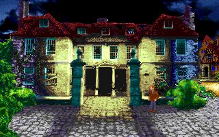 Call of Cthulhu: Shadow of the Comet DOS screenshot