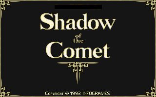 Call of Cthulhu: Shadow of the Comet - DOS