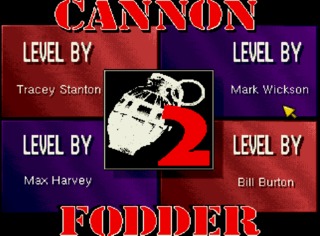 Cannon Fodder 2: Alien Levels Amiga screenshot