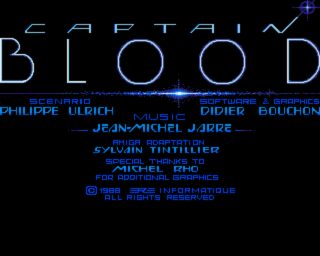 Captain Blood Amiga screenshot