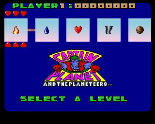 Captain Planet and the Planeteers Amiga screenshot