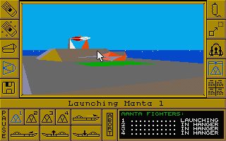 Carrier Command Atari ST screenshot