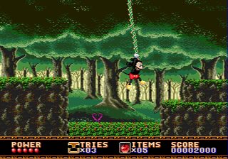 Castle of Illusion starring Mickey Mouse - Genesis