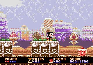 Castle of Illusion starring Mickey Mouse Genesis screenshot