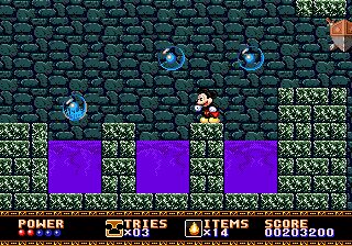 Castle of Illusion starring Mickey Mouse - Genesis