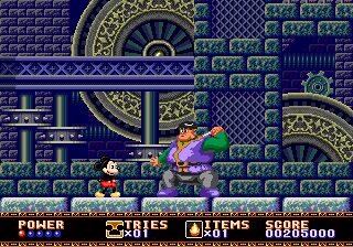 Castle of Illusion starring Mickey Mouse Genesis screenshot