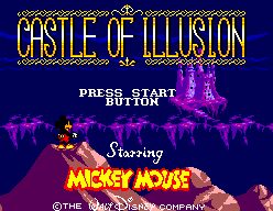 Castle of Illusion starring Mickey Mouse - SEGA Master System