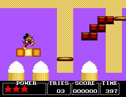 Castle of Illusion starring Mickey Mouse SEGA Master System screenshot