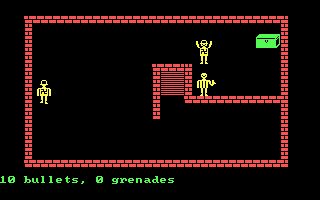 Castle Wolfenstein DOS screenshot