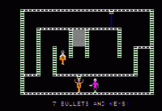 Castle Wolfenstein Apple II screenshot