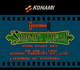 Castlevania II: Simons Quest - NES