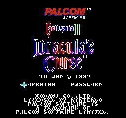 Castlevania III: Draculas Curse - NES
