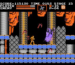 Castlevania NES screenshot