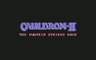 Cauldron II: The Pumpkin Strikes Back - Commodore 64