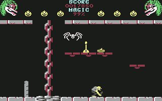 Cauldron II: The Pumpkin Strikes Back Commodore 64 screenshot
