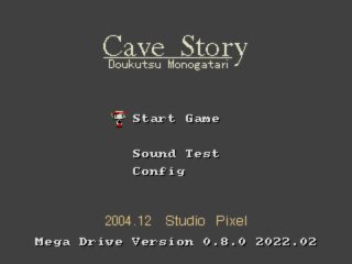 Cave Story MD Genesis screenshot