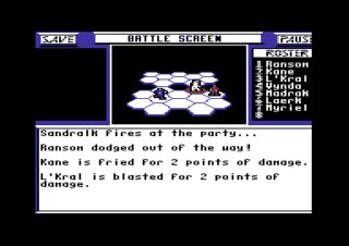 Centauri Alliance Commodore 64 screenshot