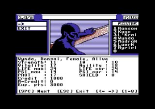 Centauri Alliance Commodore 64 screenshot