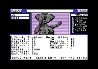 Centauri Alliance Commodore 64 screenshot