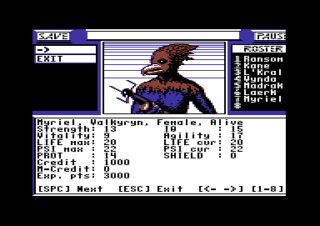 Centauri Alliance Commodore 64 screenshot