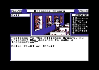 Centauri Alliance Commodore 64 screenshot
