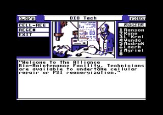 Centauri Alliance Commodore 64 screenshot