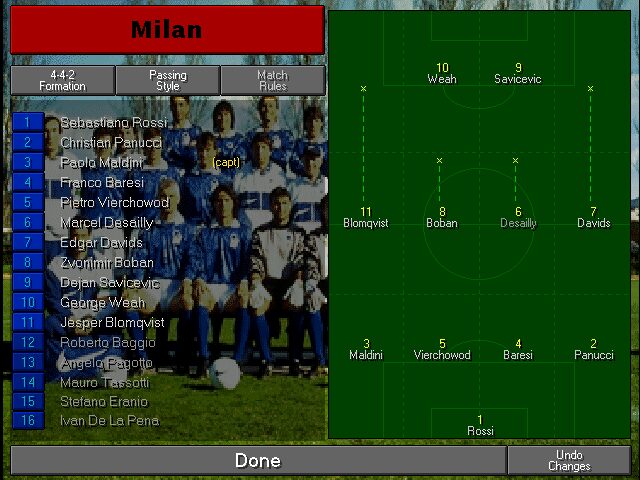 Championship Manager 2: Italian Leagues 96/97 - DOS