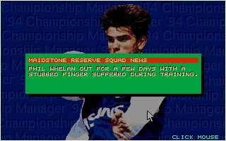 Championship Manager 93/94 - Old Games Download