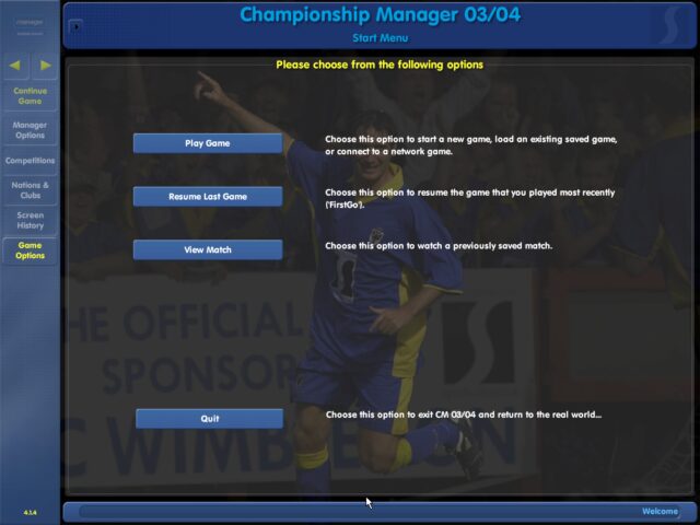 Championship Manager 03/04 - Windows
