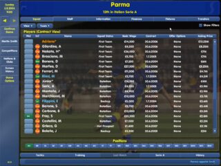 Championship Manager 03/04 Windows screenshot