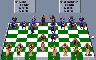 The Chessmaster 3000 DOS screenshot