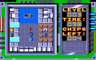 Chip's Challenge Amiga screenshot