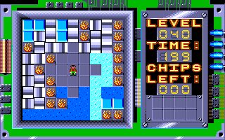 Chip's Challenge Amiga screenshot