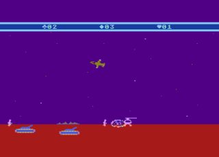 Choplifter! Atari 5200 screenshot