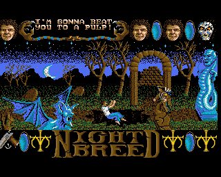 Nightbreed:  The Action Game Amiga screenshot