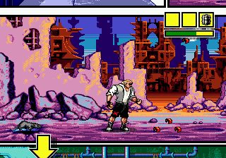 Comix Zone Genesis screenshot