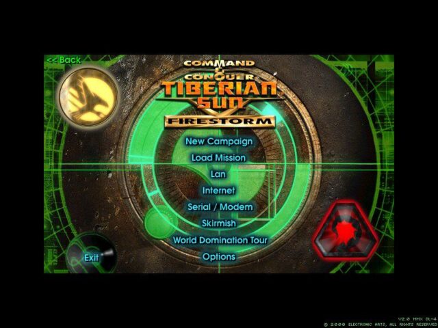 Command & Conquer: Tiberian Sun - Firestorm - Windows version