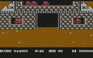 Commando Commodore 64 screenshot
