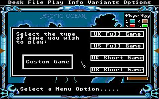 The Computer Edition of Risk Atari ST screenshot