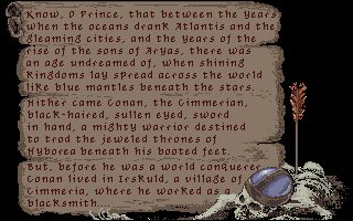Conan: The Cimmerian - Amiga