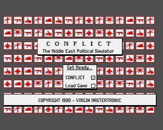 Conflict: Middle East Political Simulator - Amiga