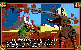 Conquests of Camelot: The Search for the Grail Amiga screenshot