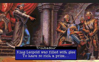 Conquests of the Longbow Amiga screenshot