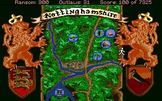 Conquests of the Longbow Amiga screenshot