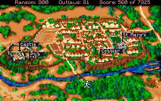 Conquests of the Longbow Amiga screenshot