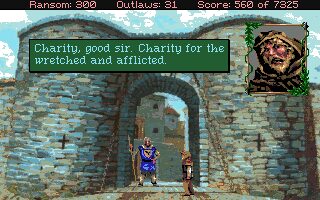 Conquests of the Longbow Amiga screenshot