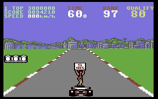 Continental Circus Commodore 64 screenshot